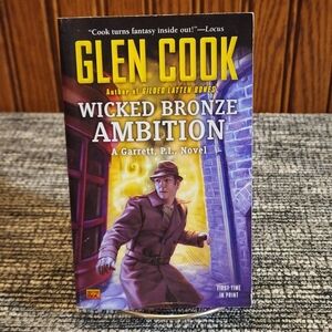 🔥 Glen Cook Wicked Bronze Ambition Paperback Book A Garrett PI Novel